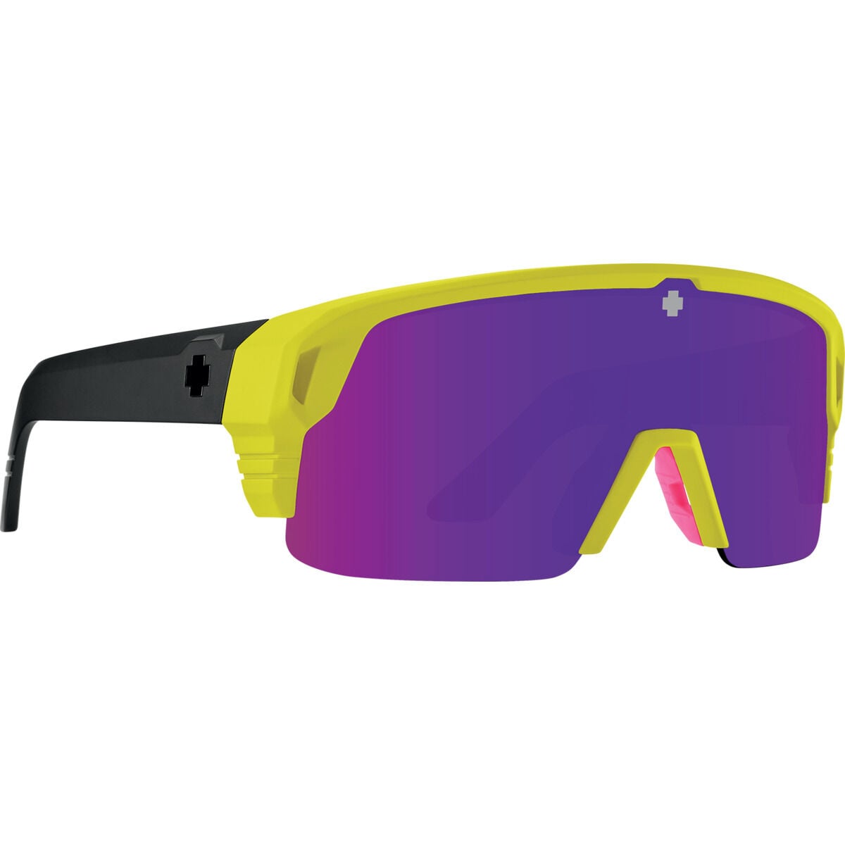 MONOLITH 5050, Matte Neon Yellow-Happy Bronze with purple Spectra Mirror, hi-res image number null